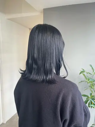 セミロング ♡透明感/艶カラー/ M a I ♡のヘアスタイル