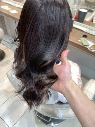 カラー 佐藤 【艶髪縮毛】のヘアスタイル