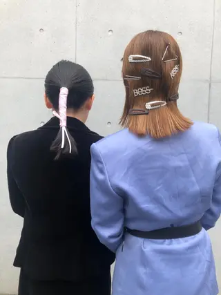 ヘアアレンジ vivre libreのヘアスタイル