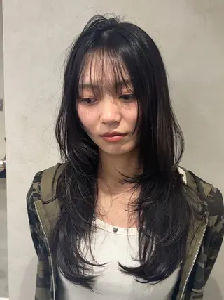 ロング Yuta✂︎ 韓国レイヤー🪽のヘアスタイル