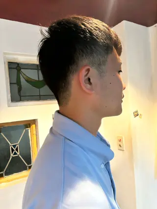 ショート メンズ 中目黒メンズ刈り上げ Harunaのヘアスタイル