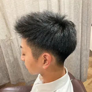 ショート メンズカット/パーマ ハヤシのヘアスタイル