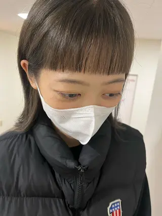 ショート カラー ハイトーンカラー🩵 耳ツボジュエリー👂のその他イメージ