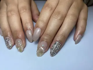 セミロング shandy nailのネイルデザイン