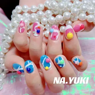 ネイル 🎀 moo~ 🎀のネイルデザイン