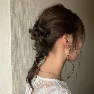ヘアアレンジ 緑川 瑞穂のヘアスタイル