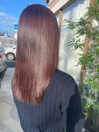 ロング 鈴木 梨瑚のヘアスタイル