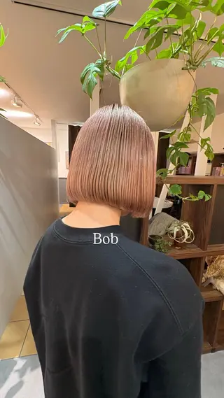 ミディアム カワクボ ソラのヘアスタイル