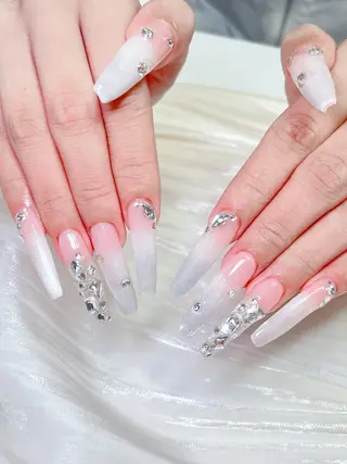 ネイル candy nail 韓国風ワンホンネイルのネイルデザイン