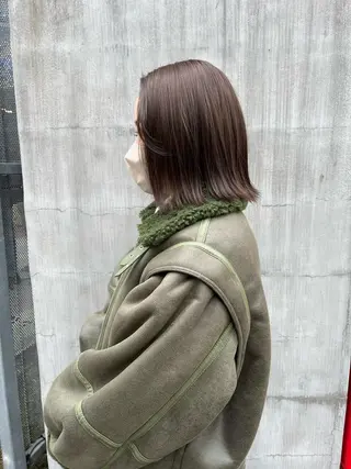 ミディアム 宮腰 瑠果のヘアスタイル