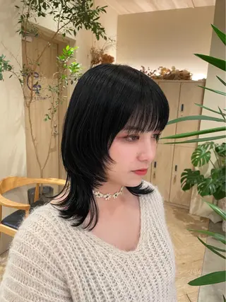 ミディアム ショート･ボブ / ミク💞のヘアスタイル