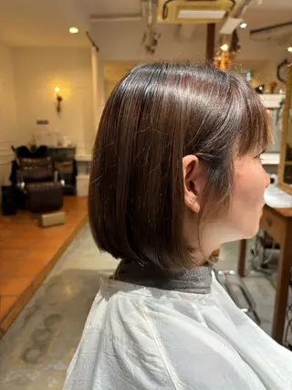 ショート トリコヘアサロン 新井千智のヘアスタイル