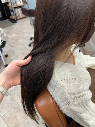 カラー 一條 乃亜のヘアスタイル