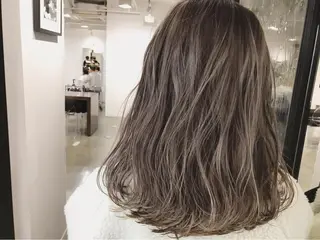 ミディアム カラー ボブ　ショート 特化 迫田紘史のヘアスタイル