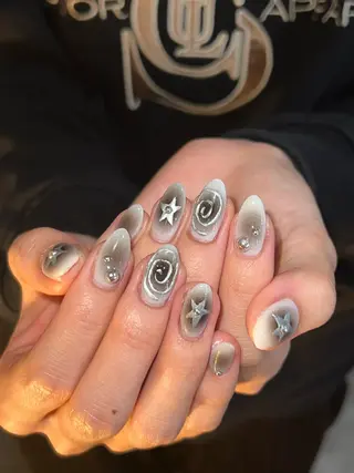 ネイル 個性派／中韓ネイル SAKURAのネイルデザイン