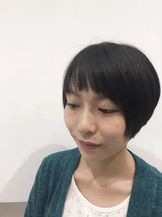 ショート 千種区/くせ毛カット /尾島光季のヘアスタイル