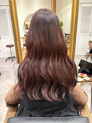 カラー 🍎エクステ/暖色 カラー🍎あyaかのヘアスタイル