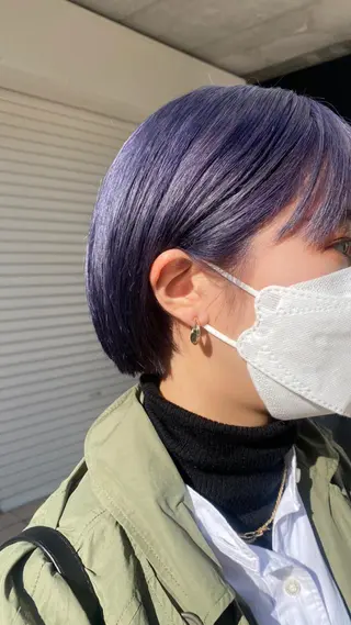 ミディアム カラー タカノ ノゾミのヘアスタイル