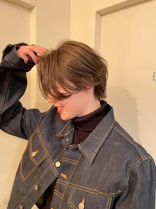ショート コスメパーマ 佐藤　諒のヘアスタイル