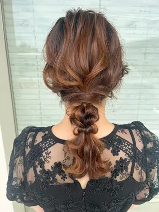 ヘアアレンジ 早川 真幸のヘアスタイル