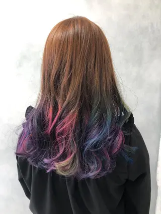 ロング カラー welring hair salonのヘアスタイル