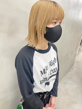 ミディアム レイヤーカット 🪩yurikaのヘアスタイル