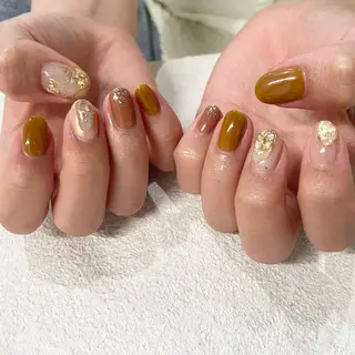 ネイル パラジェルネイル 大人可愛/シンプルのネイルデザイン