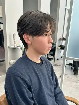 メンズ かのん/メンズ毛流れ 特化/曲がる縮毛矯正のヘアスタイル