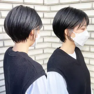 ショート カラー 🦋韓国系指名No1 店長/圓山 祐也🦋のヘアスタイル
