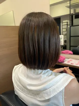 ショート 骨格/顔型/パーソナ ルカラー診断/中野のヘアスタイル