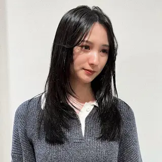 ロング グレージュ🐰透明感 カラー🫧akihoのヘアスタイル
