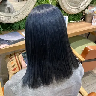 ミディアム カラー 横浜パーマ🌐ボブ✨ 暖色カラーもえかのヘアスタイル