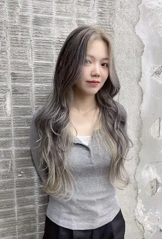 ロング カラー 韓国/ボブ/まつパ 🩰aikaのヘアスタイル