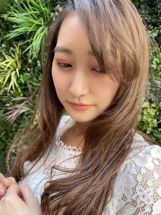 ロング Hikaru Takahashiのヘアスタイル