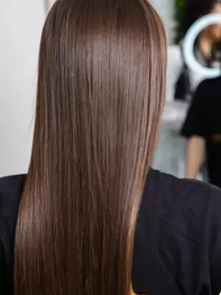 ミディアム カラー 白髪染め専門店 Recolorなおこのヘアスタイル