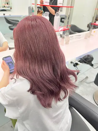 セミロング カラー トレンドレイヤー No.1/KOHEIのヘアスタイル