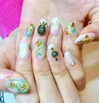 ネイル nailist cocoのネイルデザイン