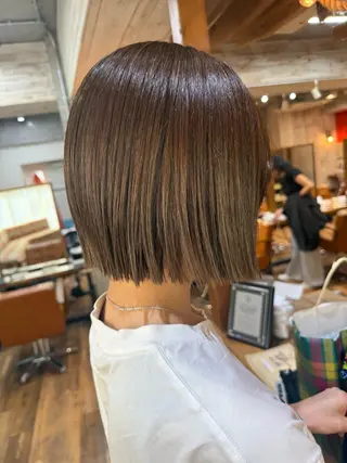 ショート カラー ヘアアレンジ レイヤー/髪質改善/ /北 啓吾のヘアスタイル