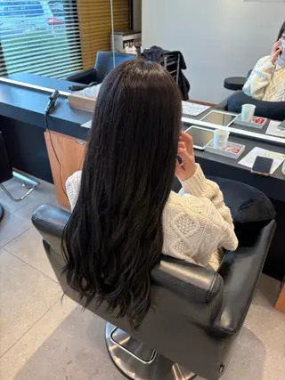 ロング カラー ERII /伏見 カットモデル募集中！のヘアスタイル