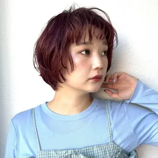 ショート インナーカラー◆ ダブルカラー◆　上原のヘアスタイル