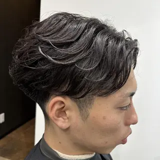 メンズ パーマ パーマPrivate SalonNoa名駅のヘアスタイル