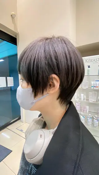 ショート カラー プルエクステ/透明感 カラー✨KAZUKIのヘアスタイル