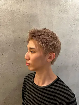 カラー メンズ 溜一太/似合わせ/ メンズカットのヘアスタイル