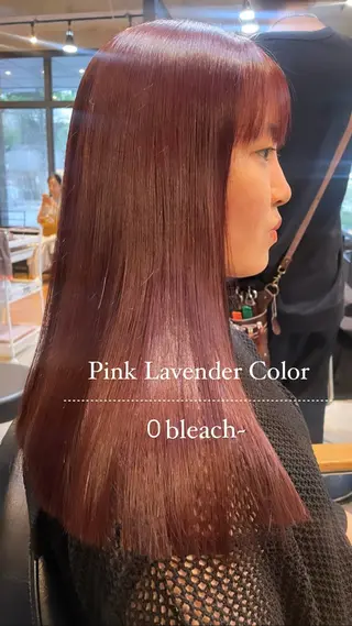 ロング カラー 吉田 光希のヘアスタイル