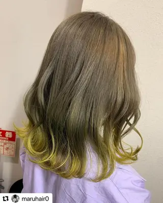 ミディアム カラー メンズ 🩷Eny terrace🩷のヘアスタイル