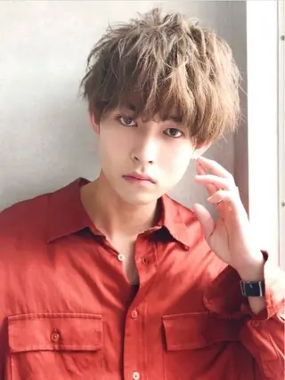 ショート メンズ 川崎 恭平のヘアスタイル