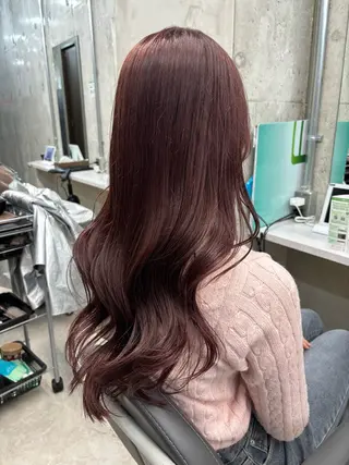 ロング カラー 井上 光のヘアスタイル
