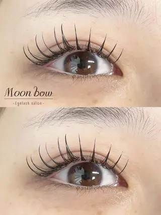 マツエク・マツパ Eyelash Moon bowのマツエク・マツパデザイン