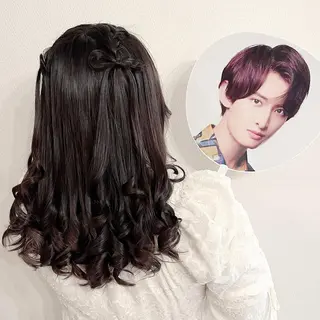 ヘアアレンジ ヘアメイク MEGUのヘアスタイル