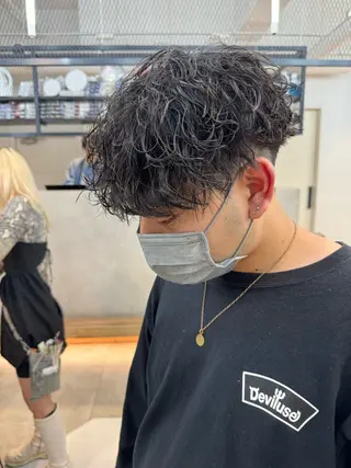 パーマ メンズ 新宿【メンズパーマ】 塩澤太一のヘアスタイル